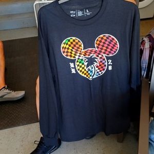 Black neff Mickey mouse shirt